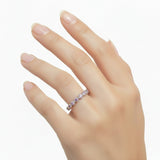 Anillo Lila de Amatista