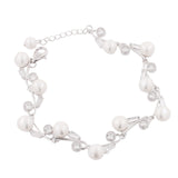 Pulsera de Perlas y Circonia