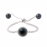Pulsera Perla con Circonia