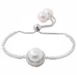 Pulsera Perla con Circonia