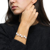 Pulsera Hojas de Perla