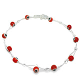 Pulsera Ojo Turco Rojo