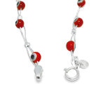 Pulsera Ojo Turco Rojo