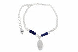 Pulsera Mano de Fátima Azul