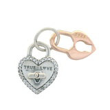 Charm de Candado de Corazon