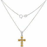 Collar Clavel de Citrina