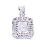 Medalla Rectangular De La Virgen De Guadalupe