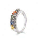 Anillo Zafiro De Color 6.5