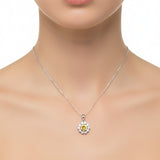 Collar Rosa de Citrina