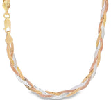 Cadena Trenza Delgada 45 CM