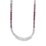 Collar Circonia Rosa