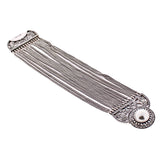 Pulsera Gruesa Con Broche Marquesita