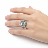 Anillo Brújula de Plata 9