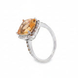 Anillo Citrina Piedras Preciosas 5
