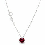Collar Hortensia de Granate