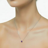 Collar Hortensia de Amatista