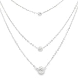 Collar con Esferas de Plata