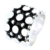 Anillo Circulos De Plata