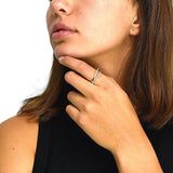 Anillo Contradicción De Plata