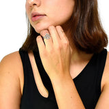 Anillo De Plata Nudo De Bruja