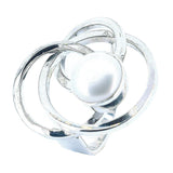 Anillo De Plata con Perla