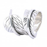 Anillo Hoja De Plata