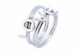 Anillo Love De Plata