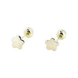 Arete Oro Mini Flor