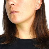 Aretes Corazón Y Flecha Plata Con Circonia