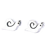 Aretes De Caracol De Plata