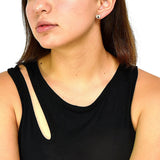 Aretes De Corazón De Plata