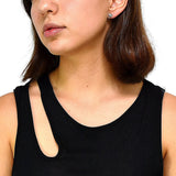 Aretes De Palmera De Plata