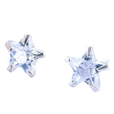 Broquel de Estrella de Plata con Circonia