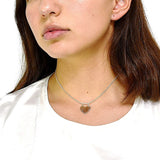 Dije Corazón Pareja De Plata