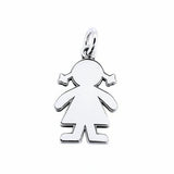 Dije De Niño/Niña De Plata