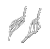 Arete de Alas con Circonia Circonia