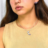 Juego De Plata Con Circonia