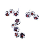 Juego De Plata Con Circonia