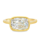 Anillo Giulia Solitario de Diamante Corte Radiante 2.22ct, Oro 14K