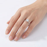Anillo Camile Solitario de Diamantes Lab Corte Redondo 1.84ct, Oro 14K