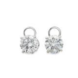 Aretes Simona Stud de Diamantes Lab Corte Redondo 2.09ct, Oro 14K