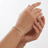 Pulsera Renata Tenis de Diamantes Lab 1.14ct, Oro 14K