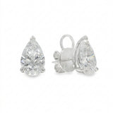 Aretes Dalia Stud de Diamantes Corte Pera 2.26ct, Oro 14K
