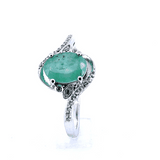 Anillo De Plata Con Piedras Preciosas