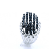 Anillo De Plata Con Piedras Preciosas