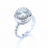 Anillo Solitario De Plata-Anillo-Plarte