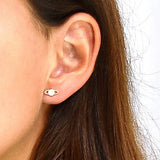 Aretes Oro Saturno