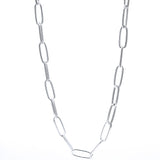 Cadena Clip De Plata