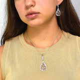 Juego De Plata Con Circonia