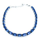 Pulsera De Plata Con Piedras Naturales